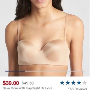 Gap Body Everyday Smooth Multi-way Bra 34C Cafe